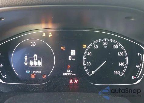 2021 Honda Accord Lx из США, поврежденный, VIN 1HGCV1F19MA031897